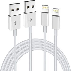 5Pcs USB Lightning Cable For iPhone5 6 7 8 XR XS SE/11/12/13/14Fast Charging 6Ft
